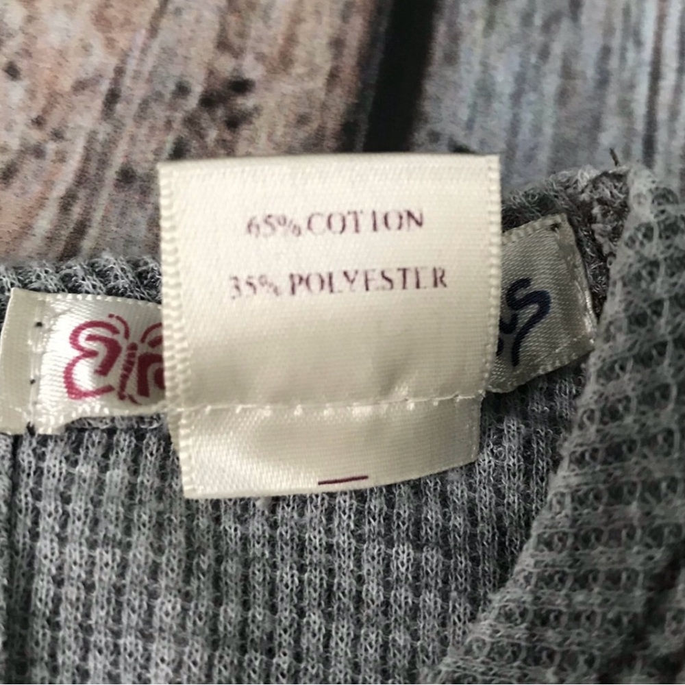 Ragdoll & Rockets Gray Ribbed Cutout Tank Top ~ (10-12) - Picture 8 of 8